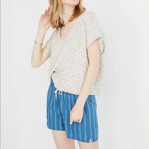 Madewell Marled Ellendale Sweater Tee